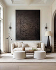 Multicolor Echoes Of Shadow - Minimalist Abstract Texture Art - Artwallpainting