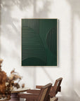 Multicolor Emerald Balance Textured Abstract Geometric Wall Art - Artwallpainting