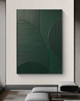 Multicolor Emerald Balance Textured Abstract Geometric Wall Art - Artwallpainting