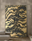 Multicolor Erosion Luxe Abstract Canvas Painting For Home Decoration - Artwallpainting