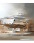 Multicolor Eternal Horizons-Modern Minimalist Warm Brown Natural Abstract Oil Painting Wall Art - Artwallpainting