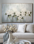 Multicolor Ethereal Bloom - Textured Floral Canvas - Artwallpainting