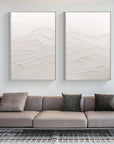 Multicolor Ethereal Peaks Diptych Set Of 2 - Artwallpainting