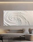 Multicolor Ethereal Spiral Textured Art - Artwallpainting