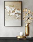 Multicolor Floating Silence - Vertical Abstract Oil Painting - Artwallpainting