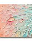 Multicolor Floral Essence Textured Art - Artwallpainting