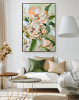 Multicolor Flourishing Beauty-Hand-Painted Abstract Thick-Painted Floral Wall Art - Artwallpainting
