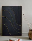 Multicolor Flow Abstract Textured Canvas - Artwallpainting
