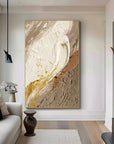 Multicolor Flow Textured Canvas Painting For Home Decoration - Artwallpainting