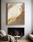 Multicolor Flow Textured Canvas Painting For Home Decoration - Artwallpainting