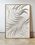 Multicolor Flowing Serenity Wall Art - Artwallpainting