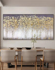 Multicolor Forest Abstract Canvas Art - Artwallpainting