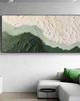 Multicolor Forest Ridge - Abstract Textured Wall Art - Artwallpainting