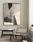 Multicolor Fractured Dimensions Modern Abstract Geometry - Artwallpainting