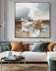 Multicolor Fragmented Stillness - Canvas Art - Artwallpainting