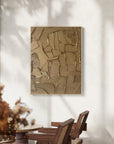 Multicolor Fragments - Modern Wabi-Sabi Textured Abstract Oil Painting - Artwallpainting