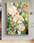 Multicolor Garden Serenity Canvas Painting For Home Decoration - Artwallpainting