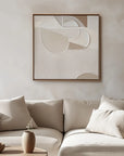 Multicolor Harmony In Neutral Canvas - Artwallpainting