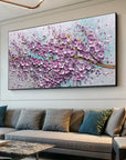 Multicolor Lavender Bliss Petal Dance - Artwallpainting