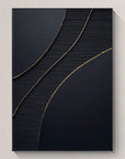Multicolor Line Flow Canvas Painting For Home Decoration - Artwallpainting