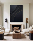 Multicolor Line Flow Canvas Painting For Home Decoration - Artwallpainting