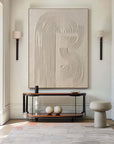 Multicolor Linear Harmony In Sandstone - Artwallpainting