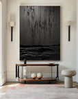 Multicolor Midnight Echoes Canvas Painting For Home Decoration - Artwallpainting