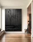 Multicolor Midnight Echoes Canvas Painting For Home Decoration - Artwallpainting