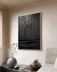 Multicolor Midnight Echoes Canvas Painting For Home Decoration - Artwallpainting