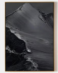 Multicolor Midnight Peaks Vertical Art - Artwallpainting