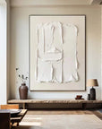 Multicolor Minimalist 3D Abstract Art Textured Canvas For Modern Interiors - Artwallpainting