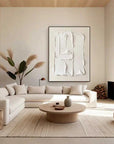 Multicolor Minimalist 3D Abstract Art Textured Canvas For Modern Interiors - Artwallpainting