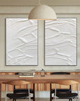 Multicolor Minimalist Abstract Painting Set Of 2 - Artwallpainting