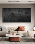 Multicolor Minimalist Abstract Painting - Textured Modern Wall Art - Artwallpainting