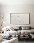 Multicolor Minimalist Textured Abstract Canvas Wall Art - Artwallpainting