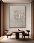 Multicolor Minimalist Textured Canvas Art With Organic Flow - Artwallpainting