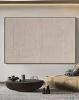 Multicolor Minimalist Textured Dual Panel Wall Art Set Of 2 - Artwallpainting
