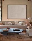 Multicolor Minimalist Textured Dual Panel Wall Art Set Of 2 - Artwallpainting