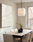 Multicolor Minimalist Textured Neutral Canvas Art - Artwallpainting