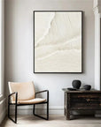 Multicolor Minimalist Textured Neutral Canvas Art - Artwallpainting