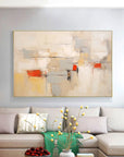 Multicolor Modern Abstract Horizontal Wall Art - Artwallpainting