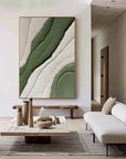 Multicolor Modern Minimalist Textured Canvas - Earthy Tones For Elegant Interiors - Artwallpainting