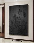 Multicolor Modern Textured Minimalist Abstract Canvas - Artwallpainting