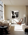 Multicolor Monochrome Flow Wall Art Canvas Painting For Home Decoration - Artwallpainting
