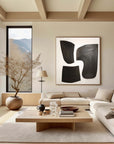 Multicolor Monochrome Flow Wall Art Canvas Painting For Home Decoration - Artwallpainting