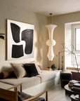Multicolor Monochrome Flow Wall Art Canvas Painting For Home Decoration - Artwallpainting