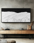 Multicolor Monochrome Horizon In Texture - Artwallpainting