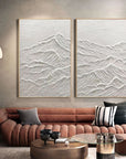 Multicolor Monochrome Reflections Set Of 2 - Artwallpainting