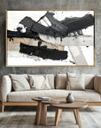 Multicolor Monochrome Symphony Canvas - Artwallpainting