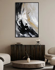 Multicolor Monochrome Symphony Canvas - Artwallpainting